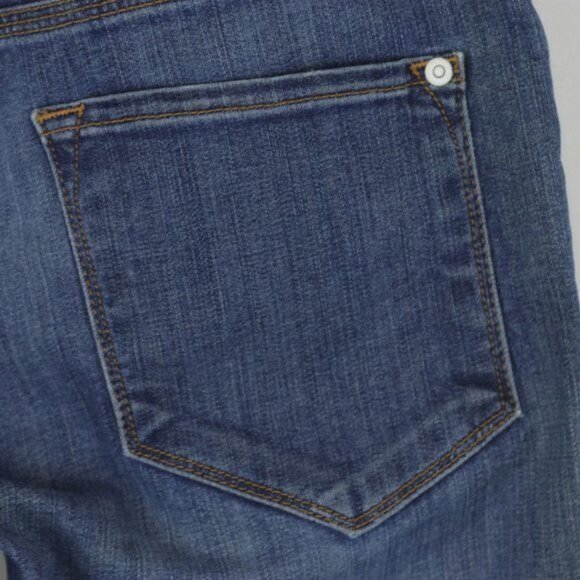 Baldwin The Ten Women's Size 29 Blue Denim Mid Rise Ankle Skinny Jeans - Picture 6 of 11